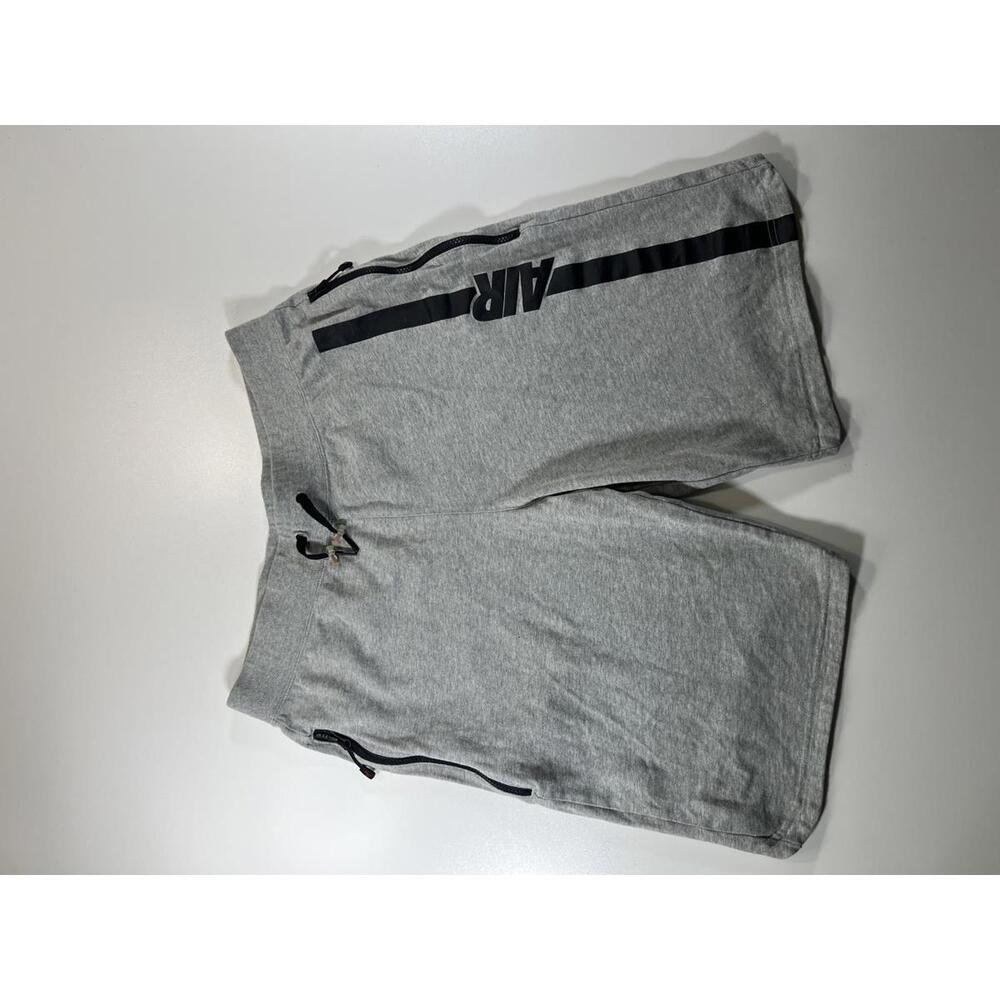 Nike Grey Athletic Shorts  and 'AIR' Print L